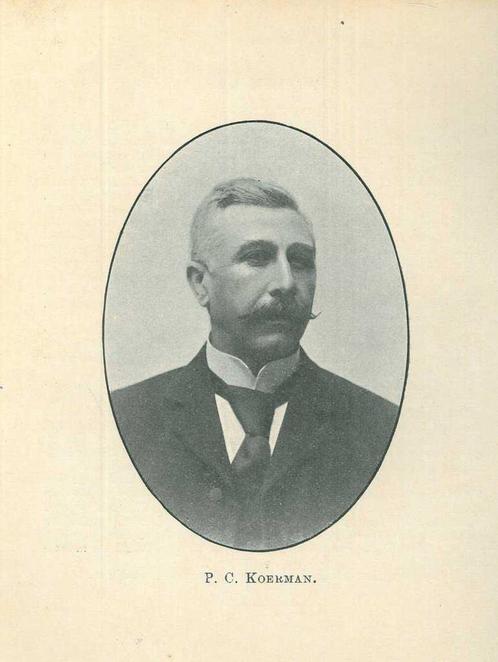 Portrait of Paulus Christophorus Paul C. Koerman, Antiek en Kunst, Kunst | Etsen en Gravures