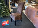 ***SALE*** Eetkamerstoel Joel microvezel, Huis en Inrichting, Stoelen, Verzenden, Nieuw