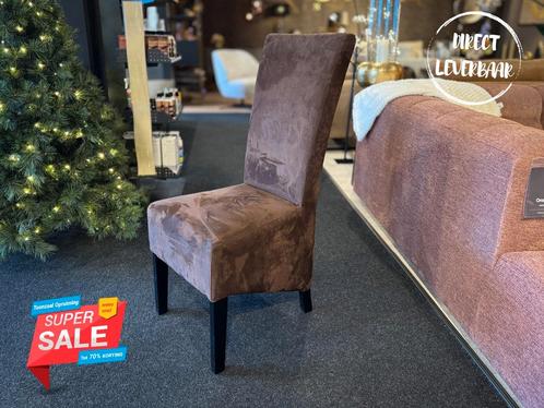 ***SALE*** Eetkamerstoel Joel microvezel, Huis en Inrichting, Stoelen, Verzenden