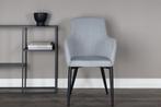 Eetkamerstoel - Claudia - Lichtgrijs - Rib - Jörn, Huis en Inrichting, Stoelen, Verzenden, Nieuw