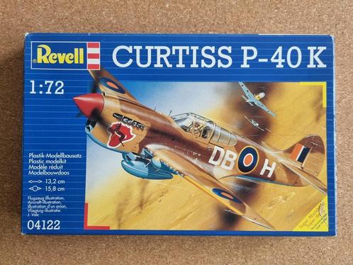 Revell 04122 Curtiss P-40 K 1:72, Hobby en Vrije tijd, Modelbouw | Vliegtuigen en Helikopters, Revell, Verzenden