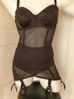 Kiss me Deadly, Black Corselette., Kleding | Dames, Verzenden