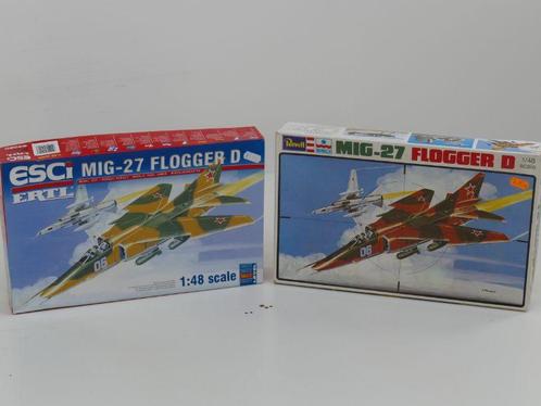 Schaal 1:48 ESCI 94020 Revell H-2246 MiG-27 Flogger D #172, Hobby en Vrije tijd, Modelbouw | Vliegtuigen en Helikopters, Gebruikt