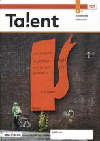 Talent 2a hvovwo 9789402074499, Boeken, Schoolboeken, Zo goed als nieuw
