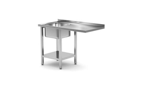 Spoeltafel Met Plank En Ruimte Voor Onderbouwvaatwasser, Hen, Zakelijke goederen, Horeca | Keukenapparatuur, Nieuw in verpakking