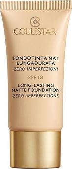 Collistar Foundation Zero Imperfections 1-Ivory SPF10 - 30ml, Sieraden, Tassen en Uiterlijk, Uiterlijk | Cosmetica en Make-up