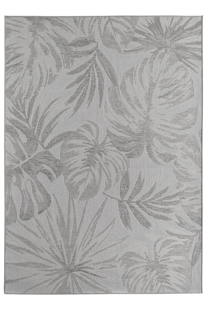 Buitenkleed | Desert | Bladeren | Grijs | 80x250 cm, Huis en Inrichting, Stoffering | Tapijten en Kleden, Verzenden