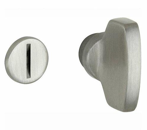 WC olive 5-8 mm Piatto mat nikkel ongelakt, Doe-het-zelf en Verbouw, Hang- en Sluitwerk, Nieuw, Ophalen of Verzenden