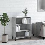 vidaXL Schappenkast 69,5x32,5x90 cm bewerkt hout betongrijs, Huis en Inrichting, Kasten | Buffetkasten, Verzenden, Nieuw, 50 tot 100 cm