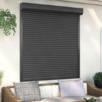 vidaXL Rolluik 140x150 cm aluminium antracietkleurig, Doe-het-zelf en Verbouw, Kozijnen en Schuifpuien, Verzenden, Nieuw