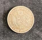 Peru. 1 Peseta 1880 (Zonder Minimumprijs)