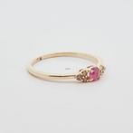 Zonder Minimumprijs - Ring 14 kt. - 0.32ct. tw. Saffier, Sieraden, Tassen en Uiterlijk, Ringen, Nieuw