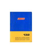 1972 FIAT 132 CARROSSERIE ONDERDELENHANDBOEK, Auto diversen, Handleidingen en Instructieboekjes