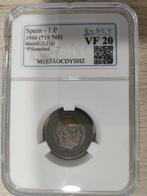 Spanje. Francisco Franco. 1 Peseta 1946 estrella 48