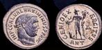 310-313 Roman Maximinus Ii Daia Ae follis Genius standing..., Verzenden