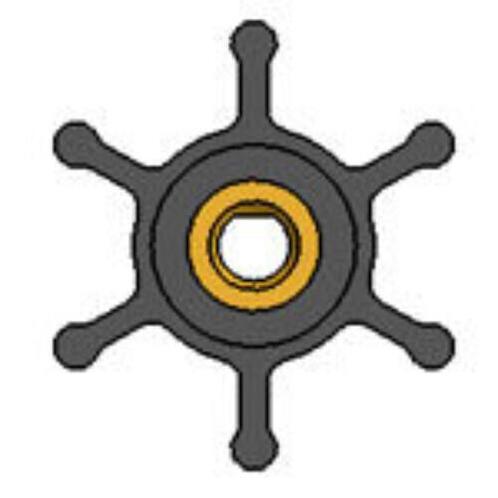 Impeller Yanmar: 14242-050 Oberdorfer: 6617, Watersport en Boten, Bootonderdelen, Motor en Techniek, Nieuw, Zeilboot of Motorboot
