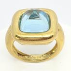 18 karaat Goud - Ring Topaas, Sieraden, Tassen en Uiterlijk, Antieke sieraden