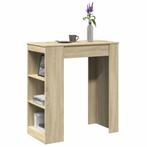 vidaXL Bartafel met rekken 95x47x103,5 cm hout sonoma, Verzenden, Nieuw