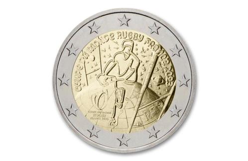 2 euro WK Rugby 2023 - Frankrijk, Postzegels en Munten, Munten | Europa | Euromunten, Verzenden