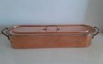 Pot - Koper, Tin - Verzinkte koperen visbak.