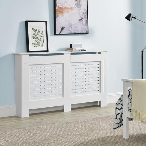Radiatoromkasting radiatorombouw MDF wit 172x19x82 cm, Huis en Inrichting, Kasten | Dressoirs, Verzenden