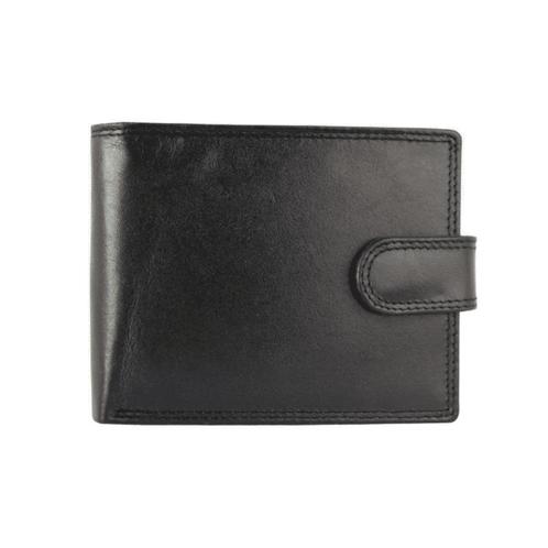 Leren portemonnee heren - Drukknop, Sieraden, Tassen en Uiterlijk, Portemonnees, Verzenden