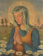 Gerardus  Hurkmans (1911-?) - Vrouw in Gebed tussen