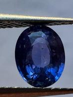 Blauw Saffier - 1.08 ct - Antwerp Laboratory for Gemstone, Nieuw