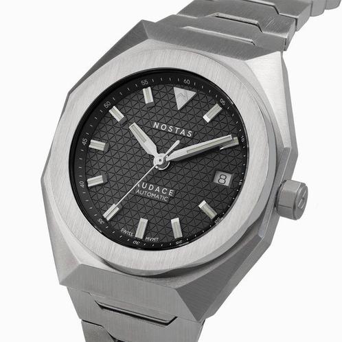 NOSTAS - AUDACE Swiss Movt Landeron L24 - Zonder, Sieraden, Tassen en Uiterlijk, Horloges | Heren