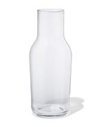 051 Karaf 1.2L Bergen glas twist reliëf, Huis en Inrichting, Keuken | Servies, Verzenden, Nieuw