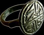 Islamitisch 11e-14e eeuw na Christus Brons Ring (Zonder, Sieraden, Tassen en Uiterlijk, Antieke sieraden