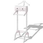 Kledingrek met Kast | Hout Wit | Retourdeal 46% Korting, Minder dan 50 cm, 100 tot 150 cm, Nieuw, Ophalen of Verzenden
