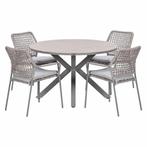 Garden Impressions Natas tuinset 5-delig taupe - Tulli, Verzenden, Nieuw