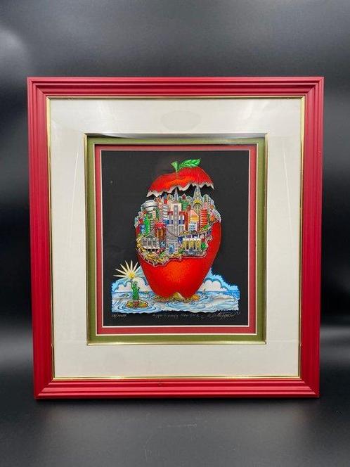 Charles Fazzino (1955) - Apple tizingly New York, Antiek en Kunst, Kunst | Schilderijen | Modern