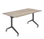 BeFlexible tafel verrijdbaar en opklapbaar, 140x80cm, Huis en Inrichting, Tafelonderdelen, Nieuw, Ophalen of Verzenden