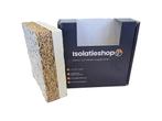 Isolatieshop sample PIR + Houtwolcement wit, Doe-het-zelf en Verbouw, Ophalen of Verzenden, Nieuw
