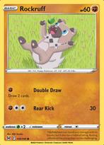 Rockruff 109/196 Reverse Holo Lost Origin, Ophalen of Verzenden, Nieuw, Losse kaart, Foil