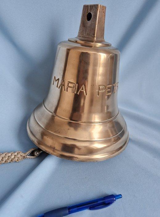 Scheepsbel - Maria Petronella - Brons - Met allemansend, Antiek en Kunst, Curiosa en Brocante