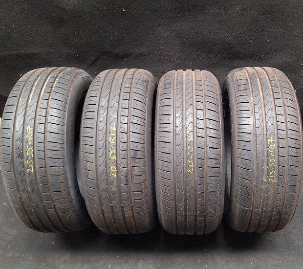 bandenset banden set Pirelli P7 17 Inch demo 7mm, Auto-onderdelen, Banden en Velgen, Gebruikt, Verzenden