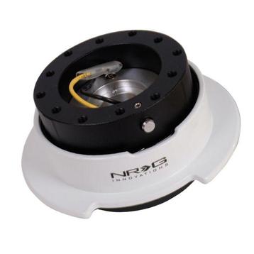 NRG Quick Release Kit Gen 2.5 - Black / White Ring w/Finger beschikbaar voor biedingen