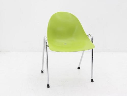 Kantinestoel Ton Haas - Kian - softshell - lime green, Huis en Inrichting, Stoelen, Gebruikt, Ophalen of Verzenden