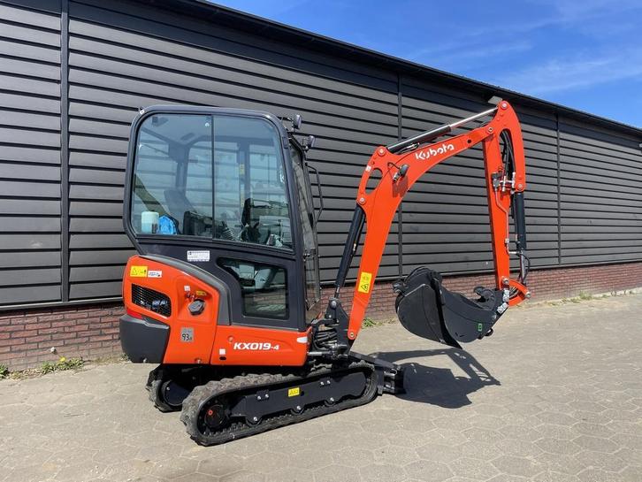 Kubota KX019 minigraver NIEUW sloop / sorteer functie €460 L, Zakelijke goederen, Machines en Bouw | Kranen en Graafmachines, Graafmachine