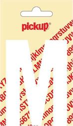 Plakletter Nobel Sticker letter M - Pickup, Nieuw, Verzenden