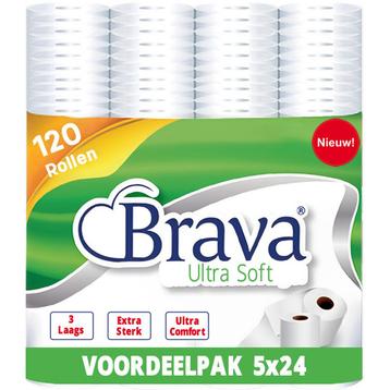 Voordeelverpakking: 120 Rollen - 3 Laags - Ultra Soft beschikbaar voor biedingen