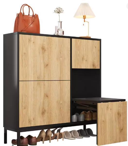 Hoge Schoenenkast met Zitbank voor Hal, Huis en Inrichting, Kasten | Schoenenkasten, Nieuw, Verzenden
