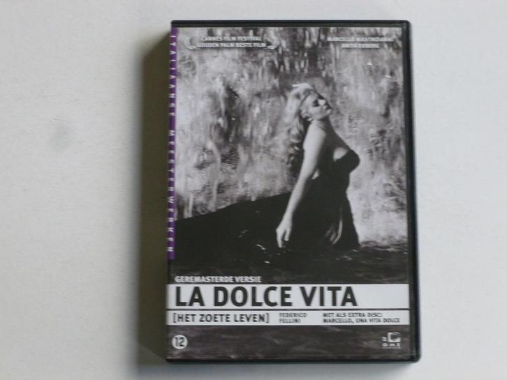 La Dolce Vita - Federico Fellini (2DVD), Cd's en Dvd's, Dvd's | Klassiekers, Zo goed als nieuw, Verzenden