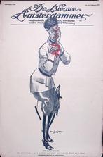 Gefaalde Duitse militaire operatie op spotprent (Lithos), Antiek en Kunst, Verzenden