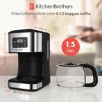 2dekans | KitchenBrothers Koffiezetapparaat - Koffiemachine, Witgoed en Apparatuur, Koffiezetapparaten, Ophalen of Verzenden, Zo goed als nieuw