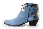 Lazamani Cowboy laarzen in maat 42 Blauw | 10% extra korting, Zo goed als nieuw, Lazamani, Verzenden, Blauw