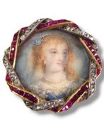 Broche - 18 karaat Geel goud, 18K Geelgouden Broche met, Sieraden, Tassen en Uiterlijk